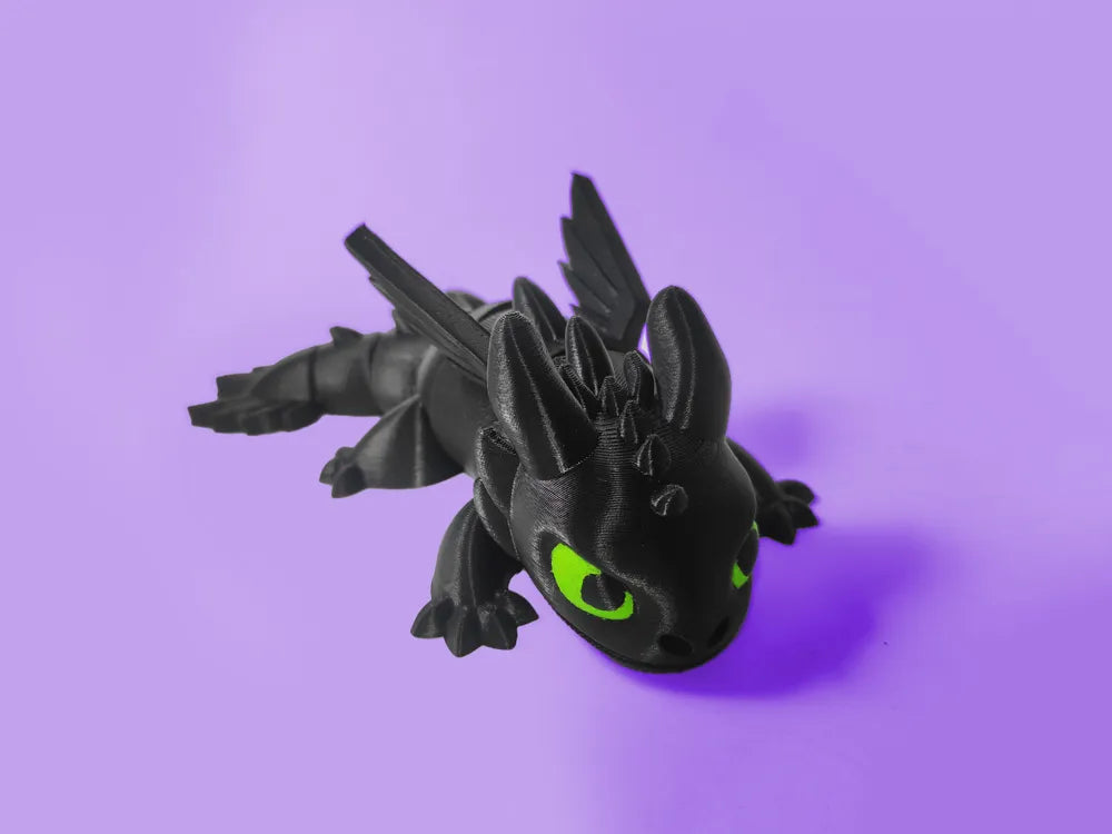 Flexi-Drache „Midnight“