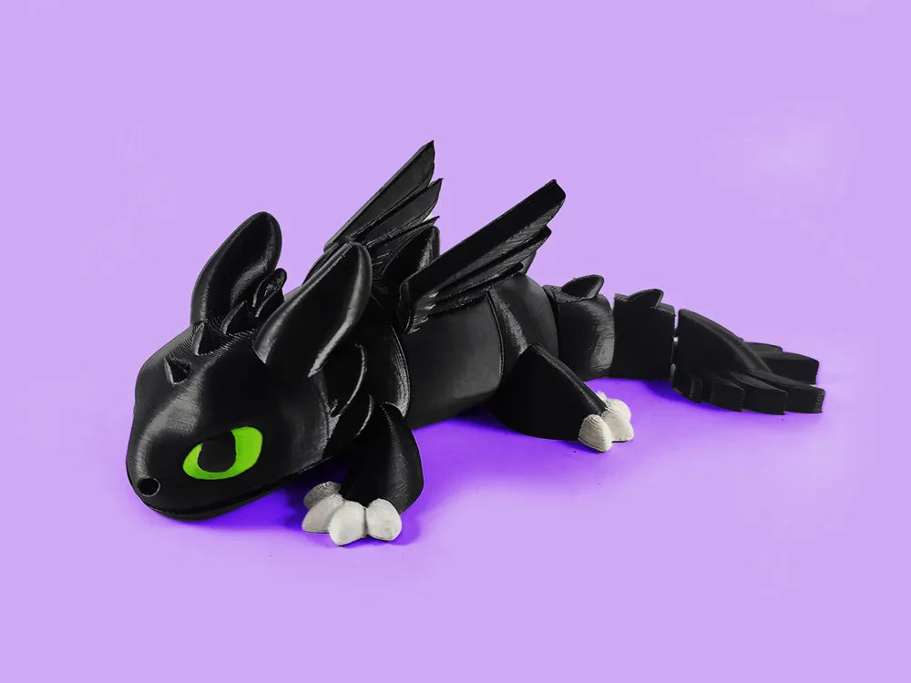 Flexi-Drache „Midnight“