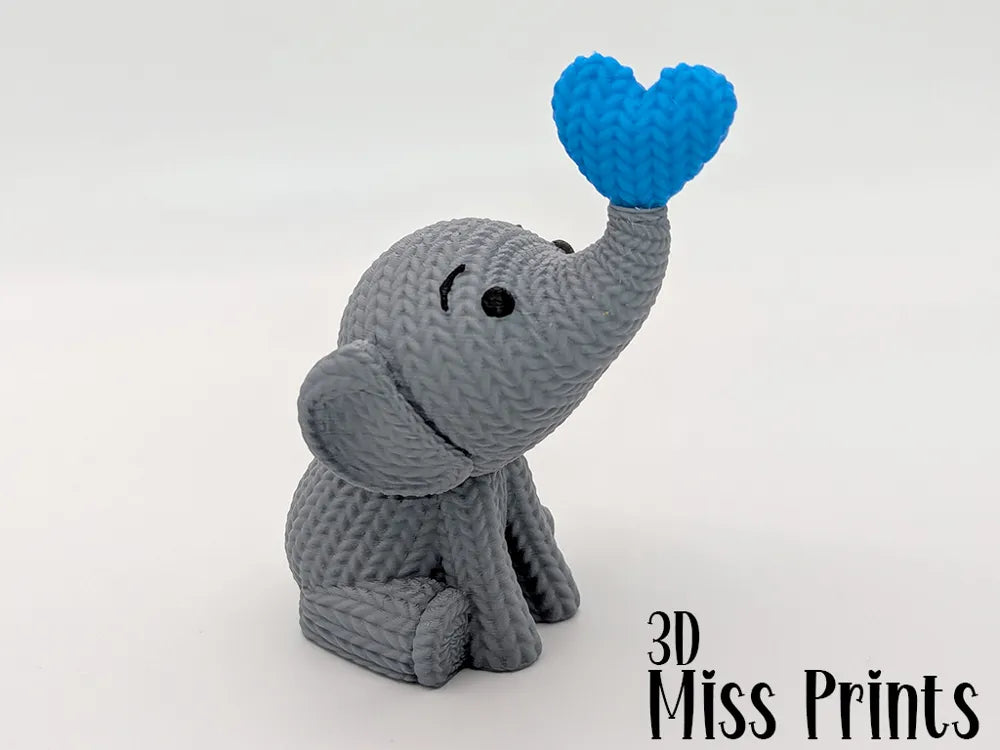 🐘 Sitzende Elefanten-Liebe🐘