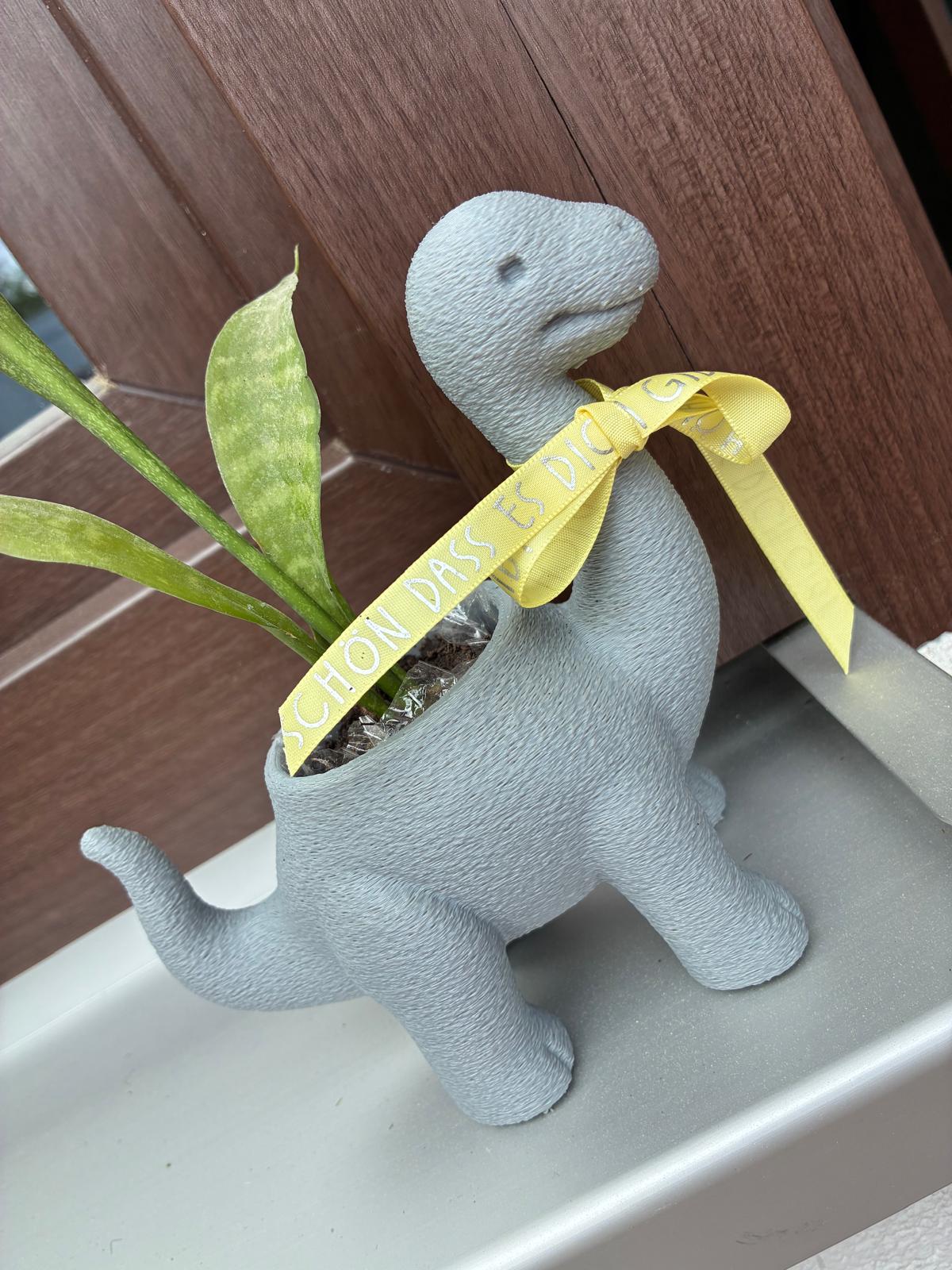 🦖 Süßer Dino-Pflanztopf🦖